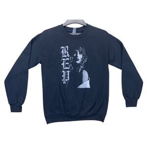 Taylor Swift REP Era Sweatshirt Small Black Gildan Heavy Blend Tour Style
